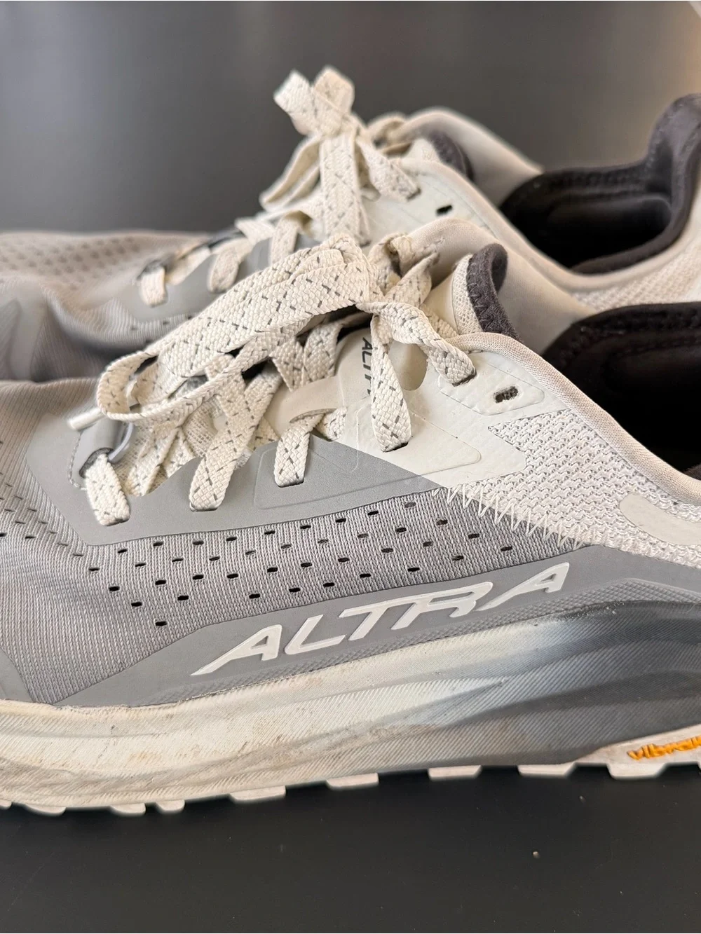 Altra Gray and White Women's Athletic Shoes